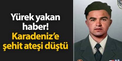 Ordu'ya acı haber! Uzman Çavuş Kani Obi şehit düştü