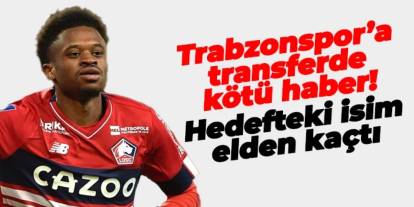 Trabzonspor'a kötü haber! Hedefteki isim elden kaçtı