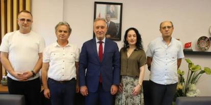 Trabzon İl Sağlık Müdürü Dr. Mehmet Topsakal’a ziyaretler devam ediyor
