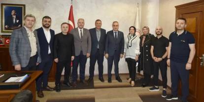 Trabzon Kent Konseyi Başkanı Prof. Dr. Hasan Karal'dan TTSO'ya ziyaret