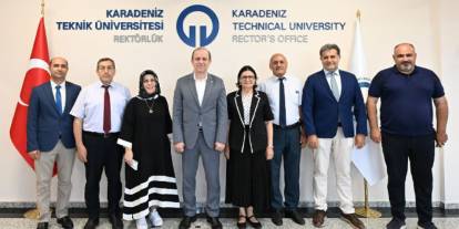 Nahçıvan Üniversitesi heyetinden KTÜ'ye ziyaret