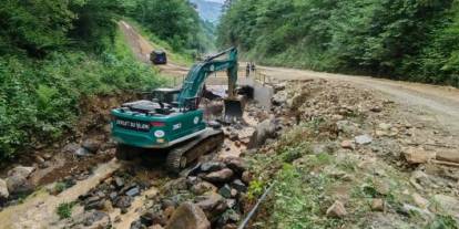 Trabzon'da taşkın ve sel alarmı: DSİ ekipleri sahada