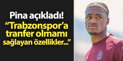 Wagner Pina açıkladı! "Beni Trabzonspor'a getiren özelliklerim..."