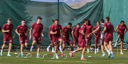 Trabzonspor son gaz yeni sezona hazırlanmaya devam ediyor