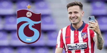 Trabzonspor'da Saul Niguez transferi için heyecanlandıran sosyal medya takibi