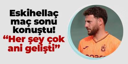 Trabzonspor'da Mustafa Eskihellaç açıkladı! "Her şey ani gelişti..."