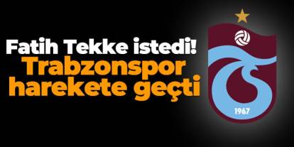 Fatih Tekke istedi! Trabzonspor harekete geçti