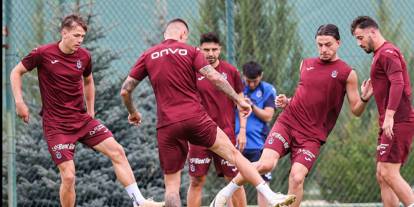 Trabzonspor'da yeni sezon hazırlıkları devam ediyor