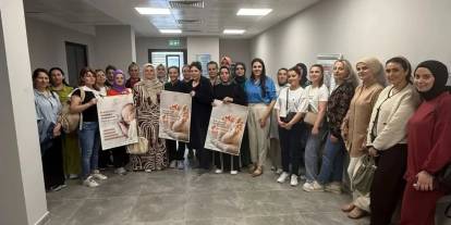 Trabzon'da sağlık çalışanlarına hizmet içi eğitim