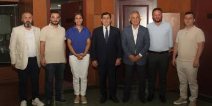 KTÜ heyetinden Trabzon Ticaret Borsası'na “Afet Bilinci Sempozyumu” ziyareti