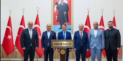 Nurettin Canikli Giresun'a geldi!