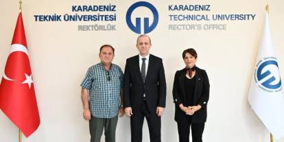 POLSEMDER Trabzon'den KTÜ Rektörü Prof. Dr. Çuvalcı’ya ziyaret
