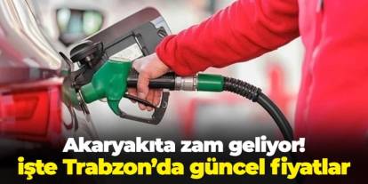 Akaryakıta zam geliyor! Trabzon'da güncel benzin ve motorin fiyatı 31 Temmuz 2025 Perşembe