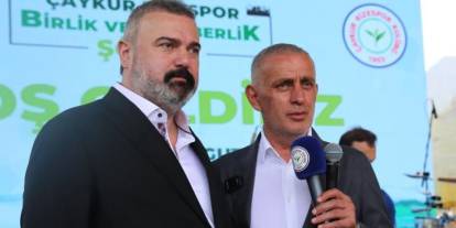 Hacıosmanoğlu'ndan Rize'de dostluk mesajı! "Taraftarlar birlikte maç izlerdi"