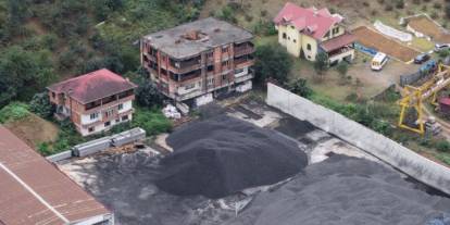Trabzon'da kömür tozu hayatlarını kararttı