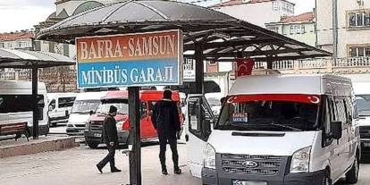 Samsun Bafra'da dolmuş ücretlerine zam!