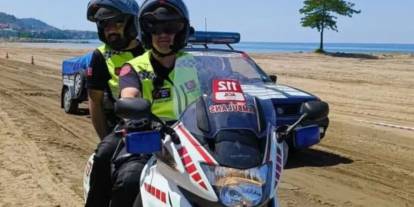 Karadeniz’in ilk motorize ambulansı Giresun’da hizmete başladı
