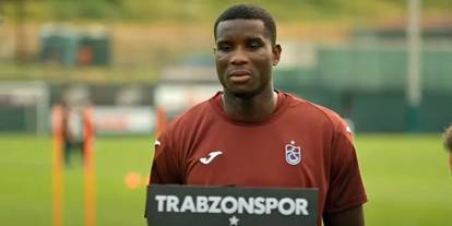 Trabzonspor'da Onuachu'dan takım arkadaşına övgü! "Yüzümde gülümseme varsa sebebi odur"