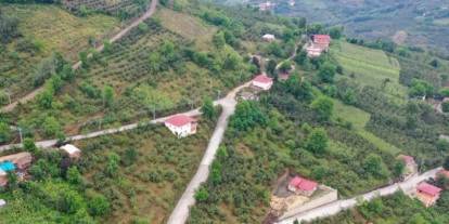 Ordu’da beton yol çalışmaları devam ediyor
