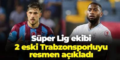 Eski Trabzonsporlu Denswil ve Dorukhan Toköz Süper Lig ekibinde