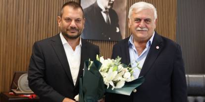 Trabzonspor Başkanı Doğan'dan  Sebatspor Başkanı Armutçu'ya ziyaret