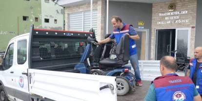 Trabzon Büyükşehir'den 928 engelli aracına ücretsiz onarım