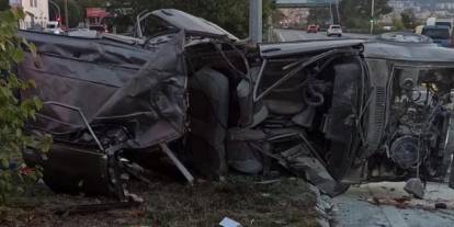 Giresun'da feci kaza! 1 kişi hayatını kaybetti