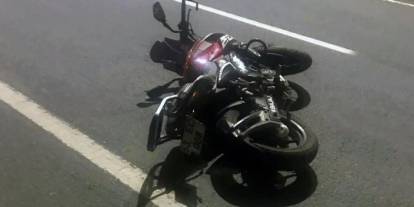 Rize'de feci kaza! Motosiklet sürücüsü can verdi