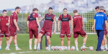 Trabzonspor'da Kasımpaşa maçı hazırlıkları devam ediyor