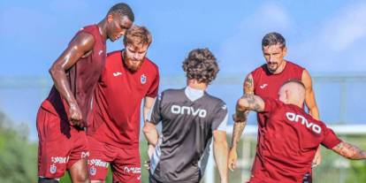 Trabzonspor'da Kasımpaşa hazırlıkları sürdü