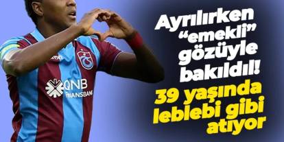 Trabzonspor'dan giderken "emekli" gözüyle bakıldı! 39 yaşında leblebi gibi gol atıyor