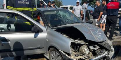 Ordu'da kamyonet ile otomobil çarpıştı! 5 yaralı