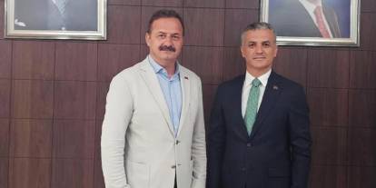Yomra Belediye Başkanı Mustafa Bıyık'tan Ağıralioğlu'na sürpriz ziyaret