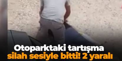 Samsun'da otoparkta silahlı kavga! 2 yaralı