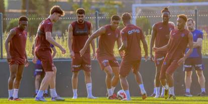 Trabzonspor'da Antalyaspor maçı hazırlıklarımız başladı