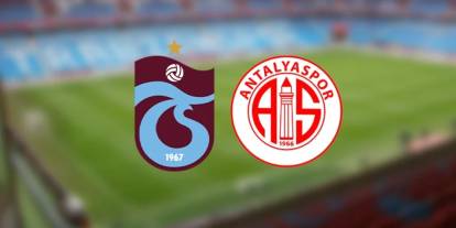 Trabzonspor'da Antalyaspor maçı öncesi beklenmedik gelişme!