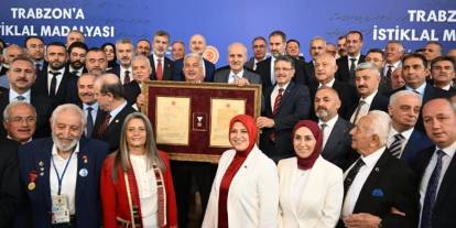 TBMM'de tören düzenlendi! Trabzon’a 101 yıl sonra İstiklal Madalyası takdimi