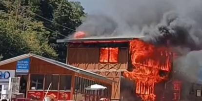 Giresun’un gözde tabiat parkında yangın