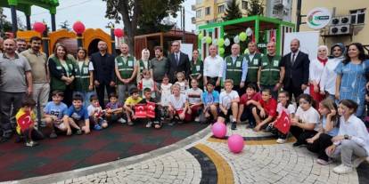 Türkiye'de bir ilk! Trabzon'da "Yeşilay" temalı çocuk parkı hizmete açıldı