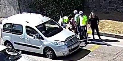 Trabzon'da kaza yapan öğrenciyi sınava polis ekipleri yetiştirdi!