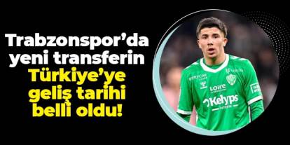 Trabzonspor'da Benjamin Bouchouari'nin Türkiye'ye geliş tarihi belli oldu