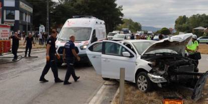 Samsun'da zincirleme kaza! 6 yaralı