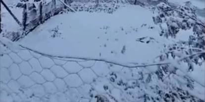 Rize'de Kaçkarlar beyaz örtüyle kaplandı
