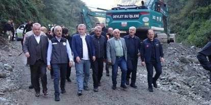 Rize'yi sel ve heyelan vurmuştu: Bakan Uraloğlu'ndan Ayder Yaylası'nda konuştu