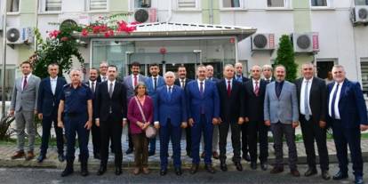 Trabzon'da Vali Yıldırım Tarım ve Orman İl Müdürlüğü'ne ziyaret