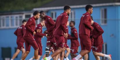 Trabzonspor'da Fatih Karagümrük maçı hazırlıkları hız kesmeden devam ediyor