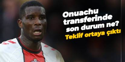 Trabzonspor'da Onuachu transferinde son durum ne? Teklif ortaya çıktı