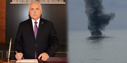 Trabzon'da bulunup imha edilmişti: Vali Yıldırım insansız deniz aracına dair detayları açıkladı