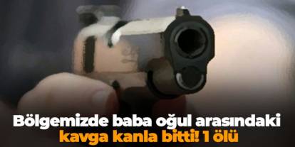 Giresun'da baba oğul arasındaki kavga kanla bitti! 1 ölü