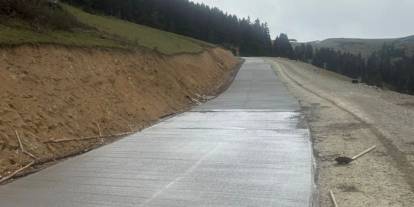 Trabzon Büyükşehir yayla yollarını yeniliyor